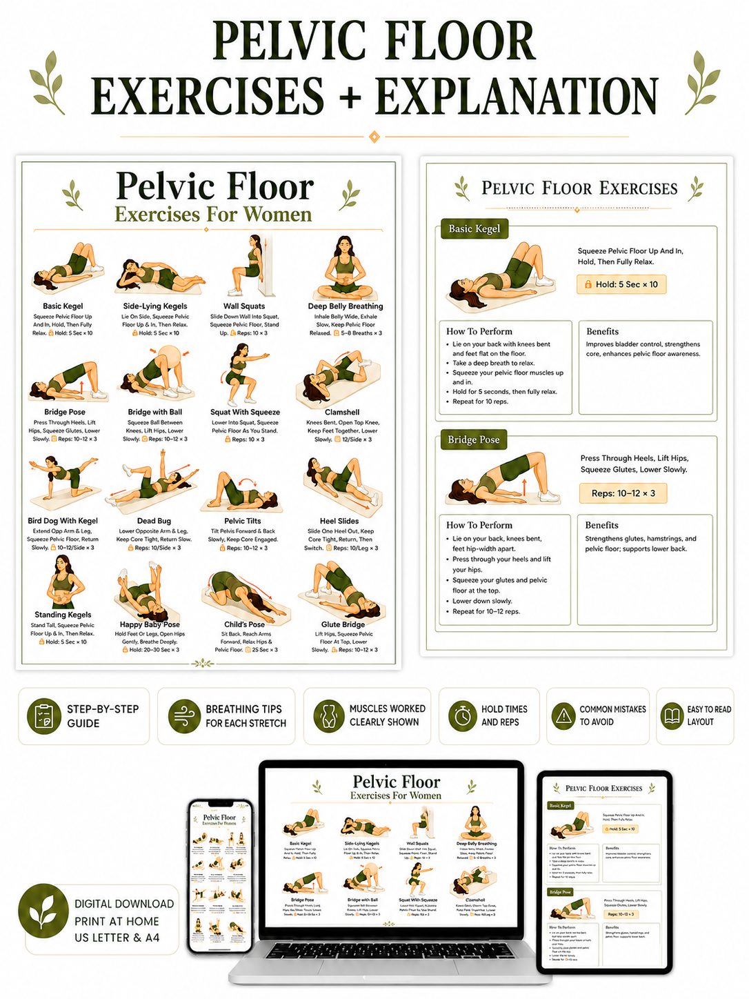 Stop feeling lost about your wellness routine — this printable planner shows you what to track, what to plan, and how to stay organized one gentle page at a time.